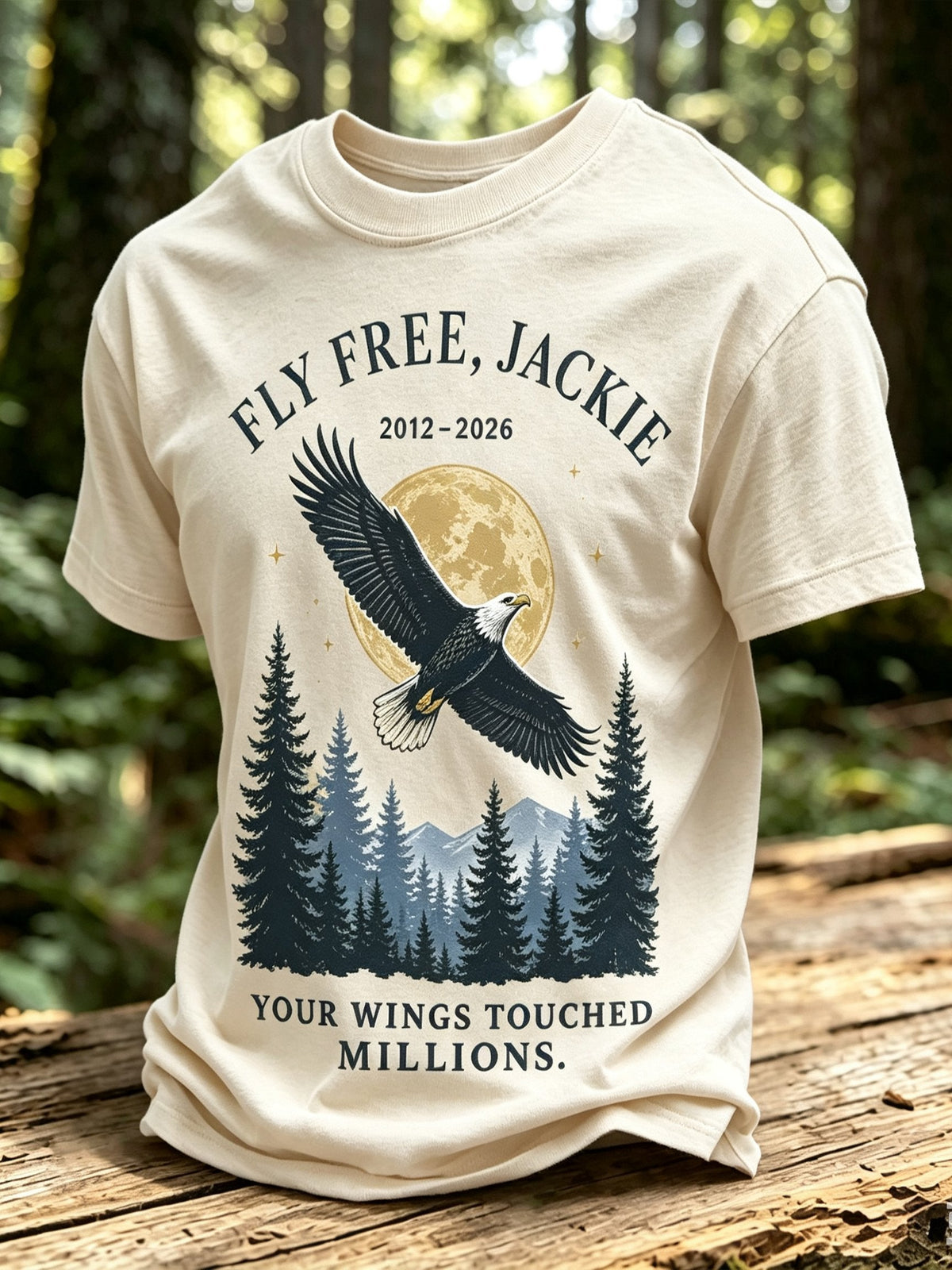 Men's Jackie Forever Our Queen Print T-shirt