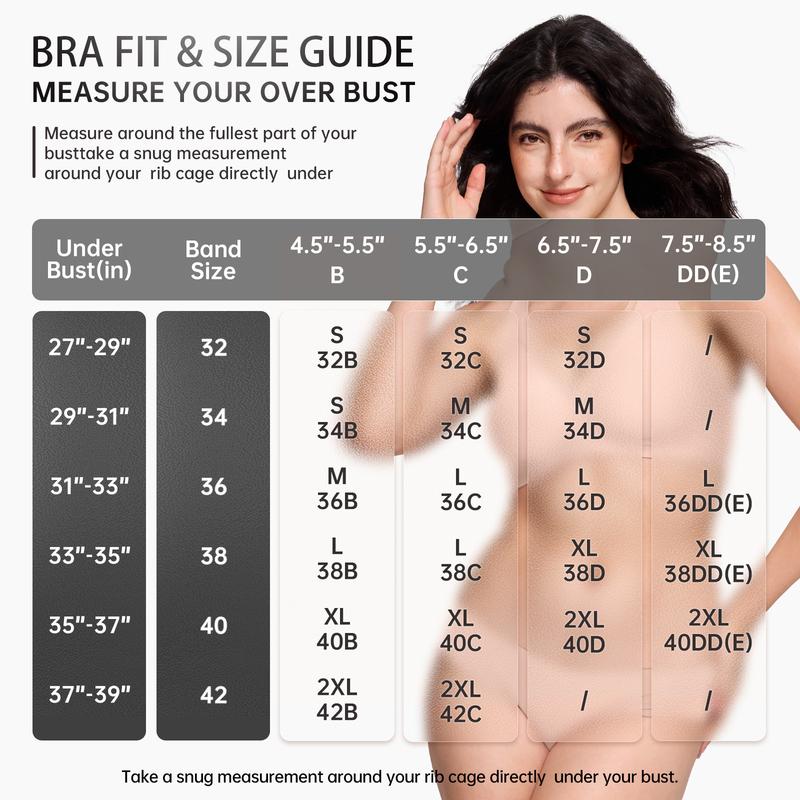 Deep V-Mesh Wireless Seamless Women's Bra