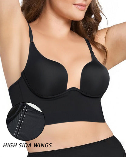 Low Cut U-Shaped Backless Bra