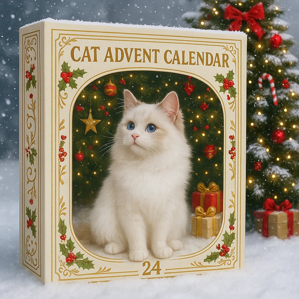 🐱💥Advent Calendar 2026 Cat Advent Calendar - Giftfor Adults Friends CatOwners and Lovers Christmas Holiday Countdown Gift