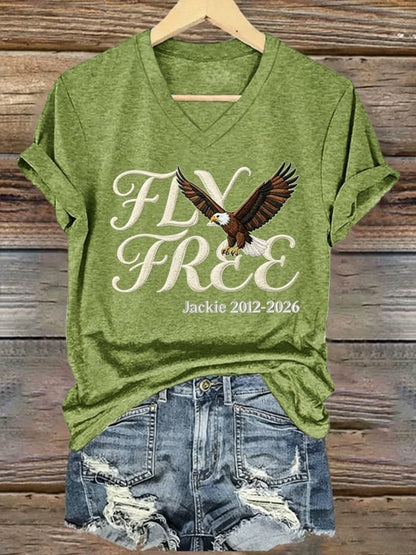 Women's Fly Free Jackie Casual T-Shirt