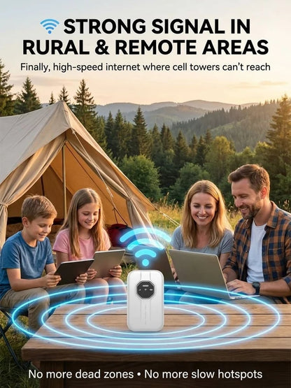 Boundless Portable Wi‑Fi | Global Coverage, Free for Life, No SIM, No Contract, No Hidden Costs
