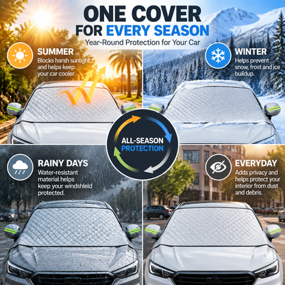 40% OFF Last Week🔥Magnetic Windshield Cover – for Cars, SUVs & Trucks