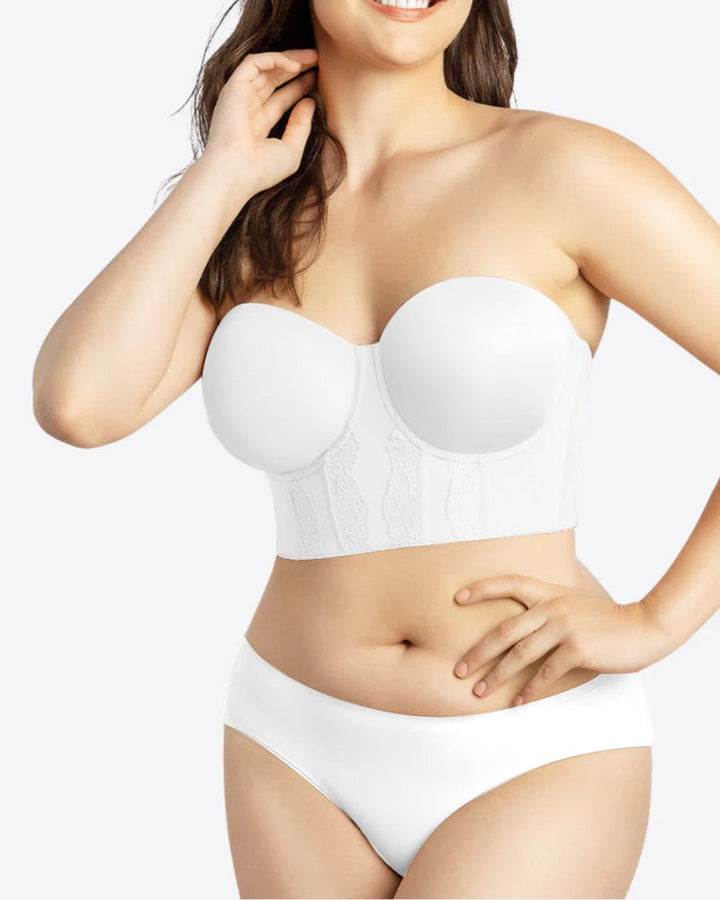 The Low Back Strapless Bra