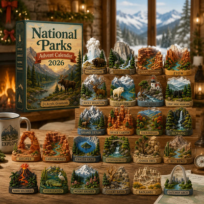 National Parks Advent Calendar 2026 – 24 Outdoor-Inspired Charms