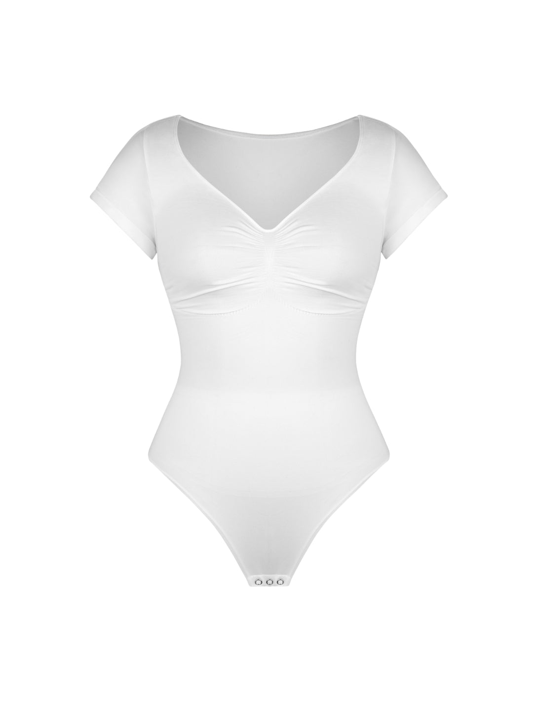 V-Neck Sculpting Tee Bodysuit