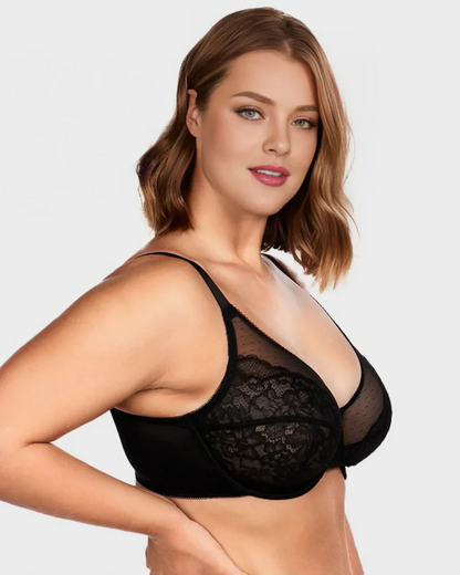 Full Coverage Lace Minimizer Bra