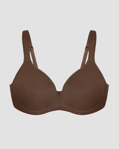 Soft Plus Size Full Coverage Unlined Minimizer Bra