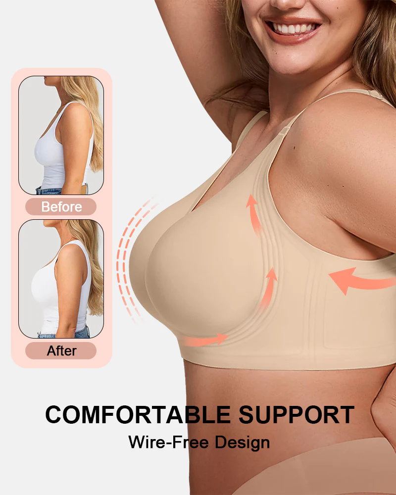 Comfortable Wireless Full Coverage Jelly Smoothing Bra 2.0