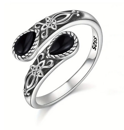 Vintage Moonlight Ring Collection | Adjustable Floral & Nature-Inspired Designs