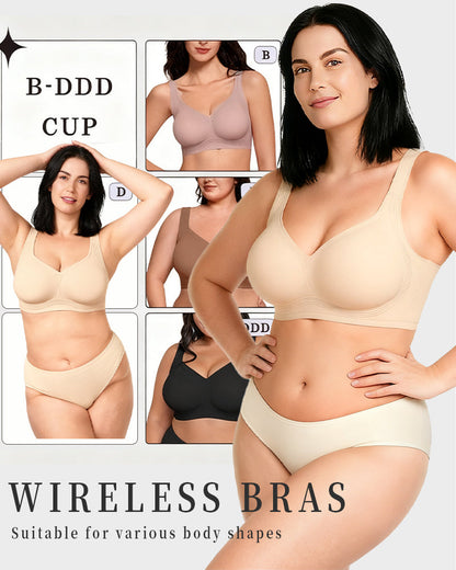 Comfortable Wireless Full Coverage Jelly Smoothing Bra 2.0