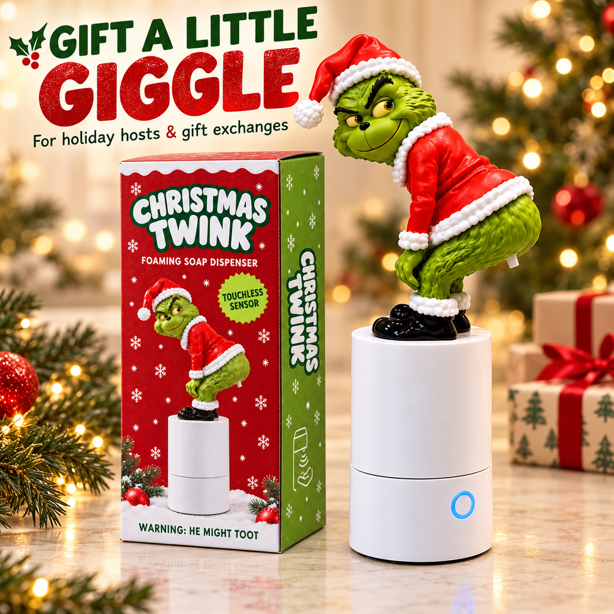🔥The Christmas Soap Dispenser That Toots