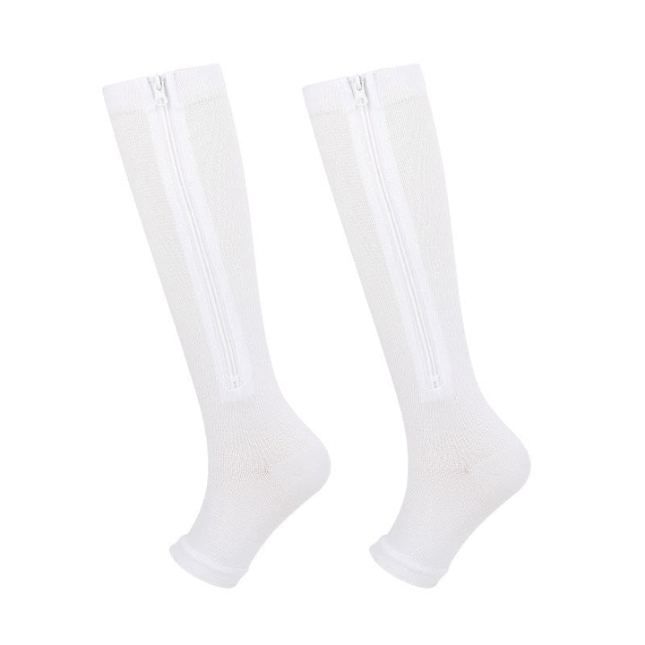 🏃‍♂️ Sports Zipper Socks – Comfort, Support & Easy On/Off