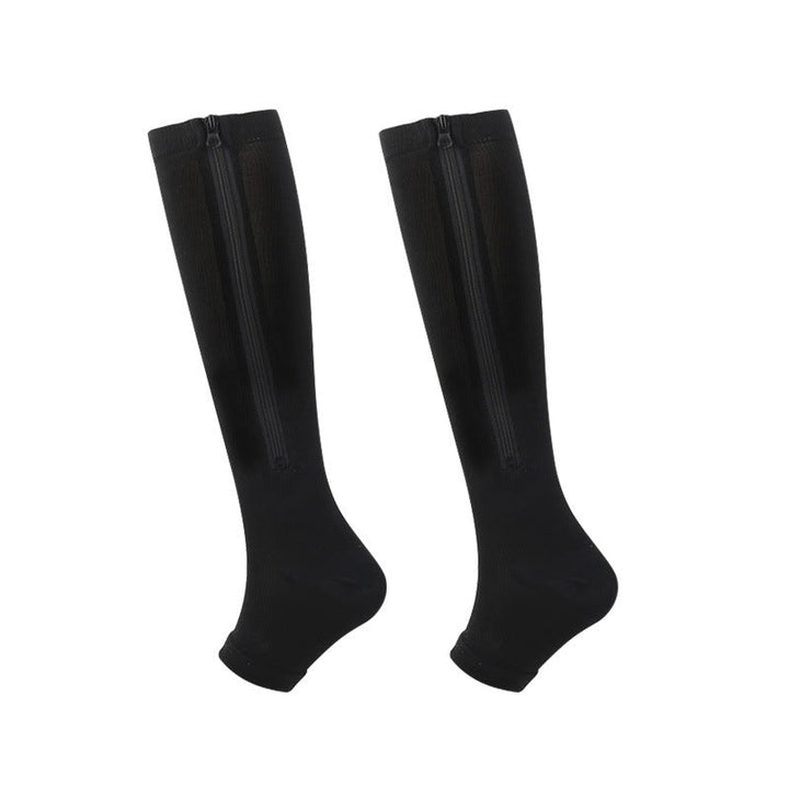🏃‍♂️ Sports Zipper Socks – Comfort, Support & Easy On/Off