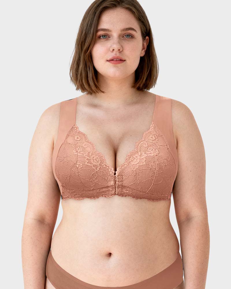 Front Closure '5D' Shaping  Wireless Bra