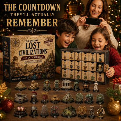 2026 Lost Civilizations Archaeological Discovery Advent Calendar | 24 Ancient Treasures from 6 Great Civilizations