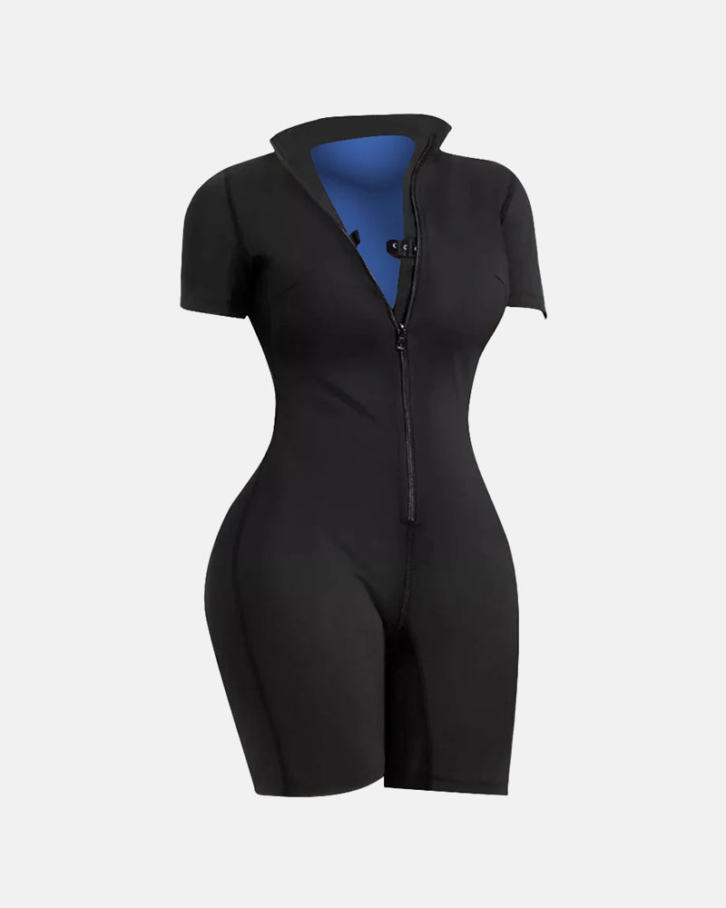 Women's Full Body Sauna Suit for Waist Training and Belly Fat Workouts