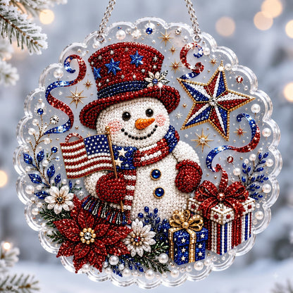🔥Limited time 70% OFF - 🎅✨DIY Christmas Pearl Diamond Art Hanging Ornament Kit