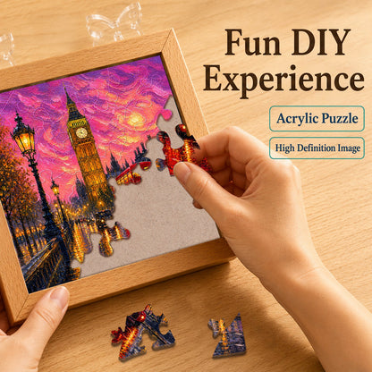 Acrylic Puzzle Night Light - London Twilight
