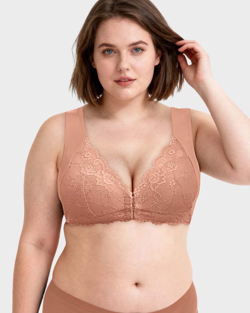 Front Closure '5D' Shaping  Wireless Bra