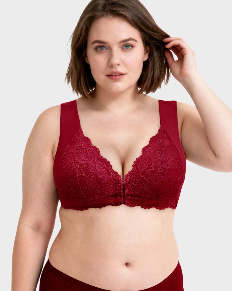 Front Closure '5D' Shaping  Wireless Bra