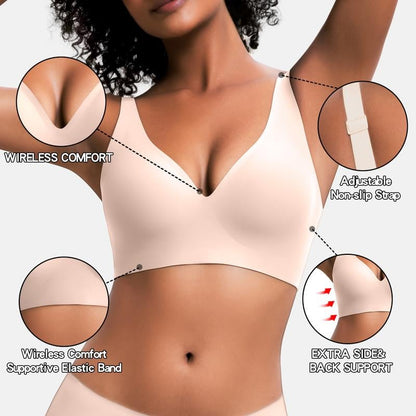 Comfort Fit Seamless Wireless Bra