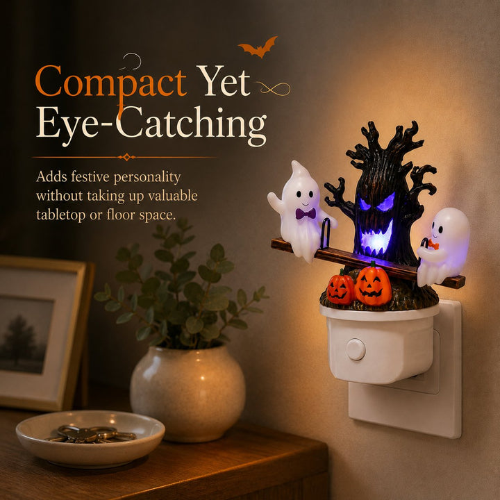 ✨Cute Halloween Glow 👻Pumpkins & Glowing Spooky Tree