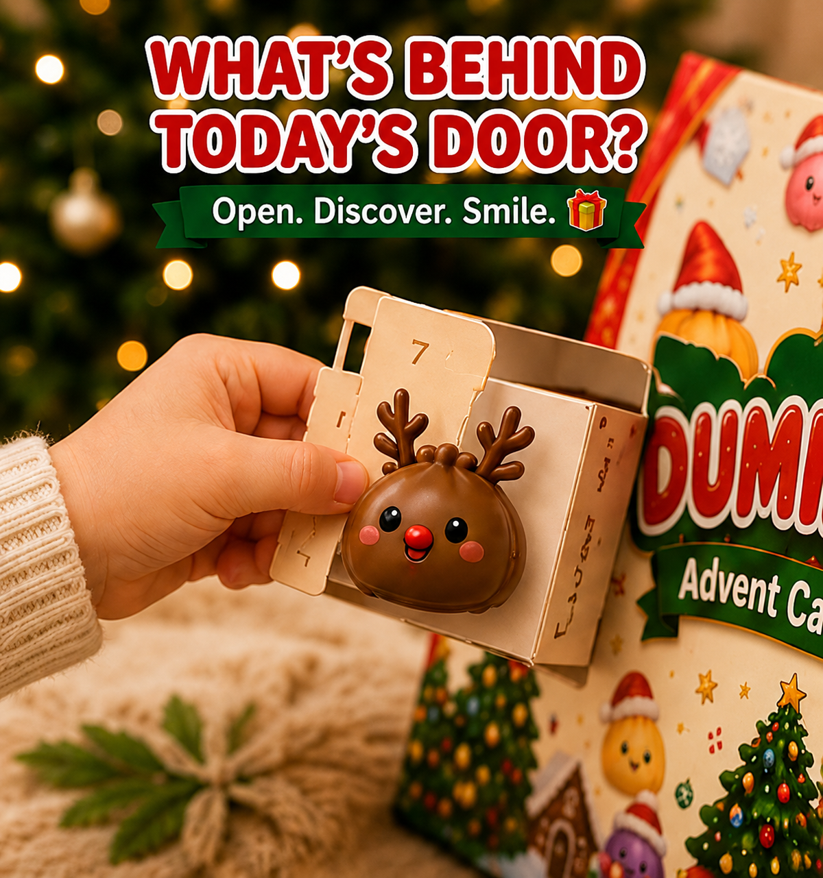 ⏳ Last day 50% OFF –🌲Christmas Squeeze Stress Relief Toy Countdown Calendar
