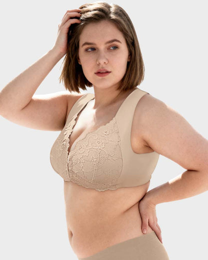 Front Closure '5D' Shaping  Wireless Bra