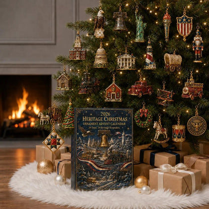 🔥Last 30pcs✨⏰ Limited anniversary edition✨49% OFF!🔥America 250th Anniversary Heritage Christmas Advent Calendar