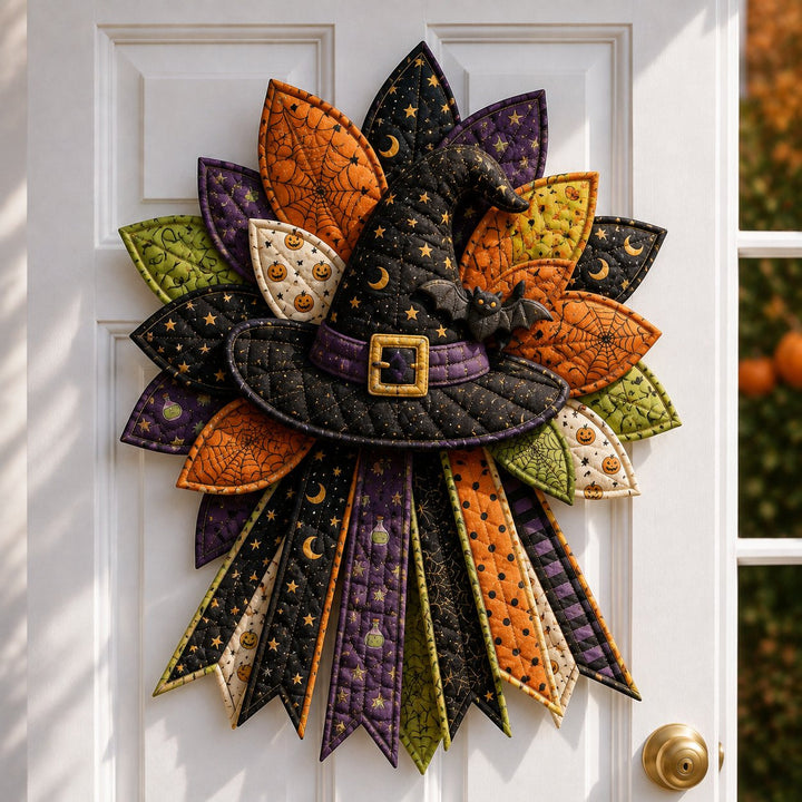 Jack-O’-Lantern Harvest - Halloween Handmade Door Bow DIY Sewing Kit