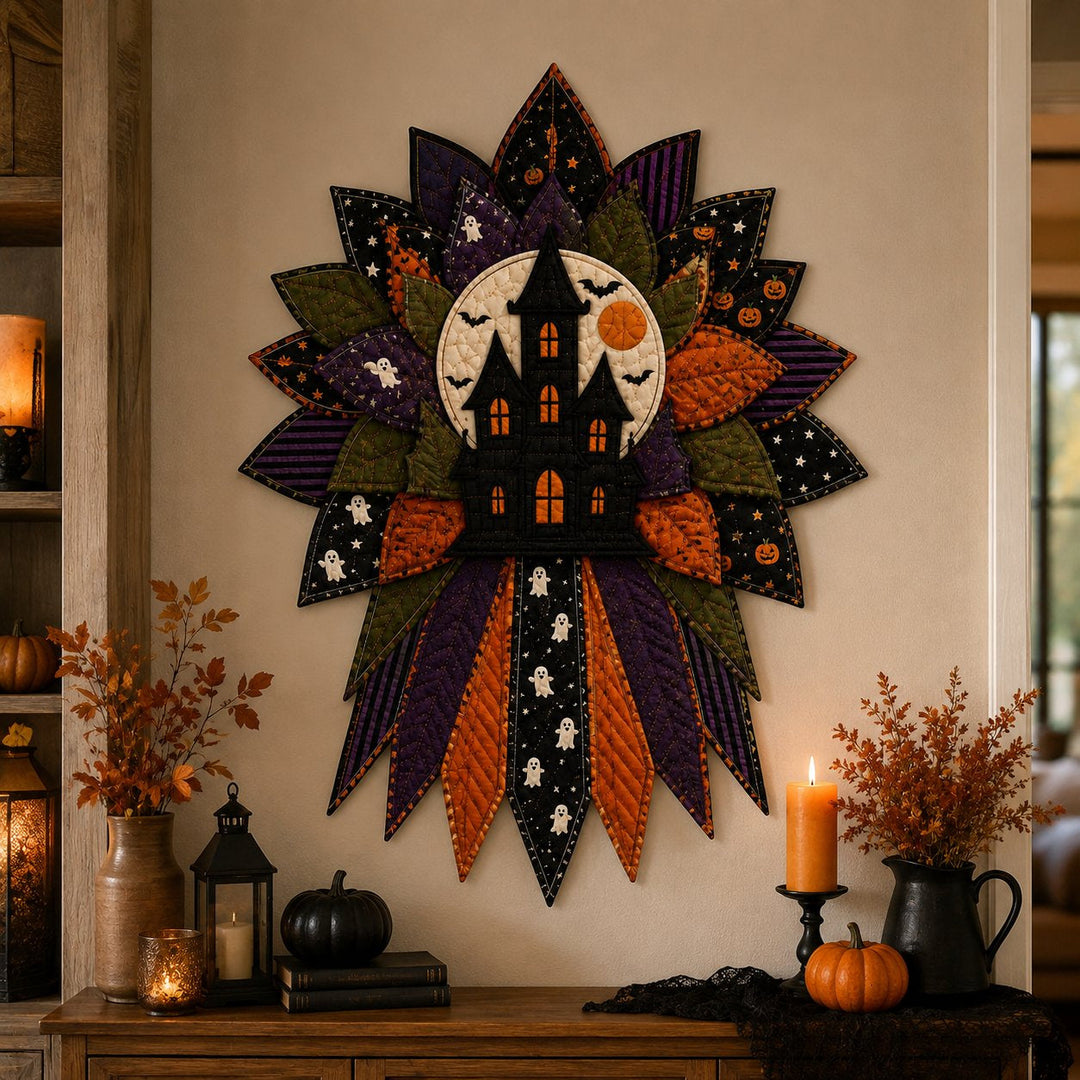 Jack-O’-Lantern Harvest - Halloween Handmade Door Bow DIY Sewing Kit