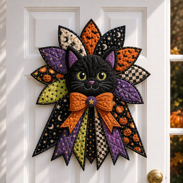 Jack-O’-Lantern Harvest - Halloween Handmade Door Bow DIY Sewing Kit
