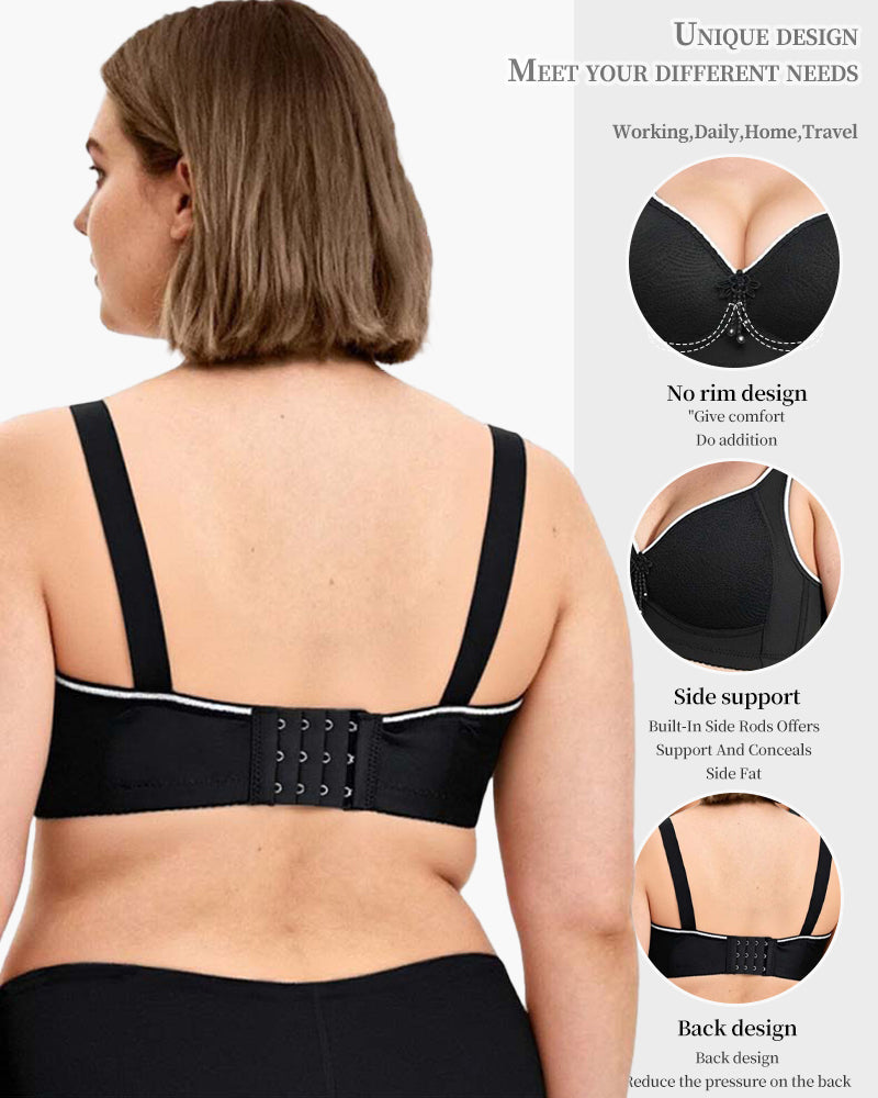 The 5-Piece Set | Wireless Push-Up & Jacquard Lace