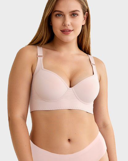 Full-Coverage Smooth Back Bra