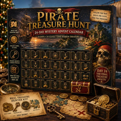 ⏳ Limited Time 50% OFF – 🎁✨24-Day Mystery Adventure Advent Calendar Collection | 24 Clues, Hands-On Puzzles & One Final Reveal