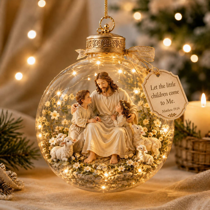✨✨Illuminated Christian Scripture Keepsake Ornaments
