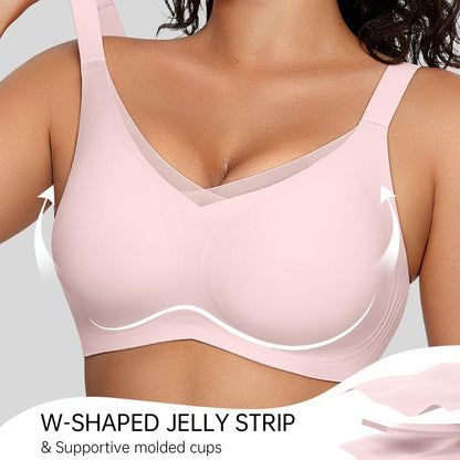 Womens Wireless Bras V Mesh Comfortable Bralette Supportive