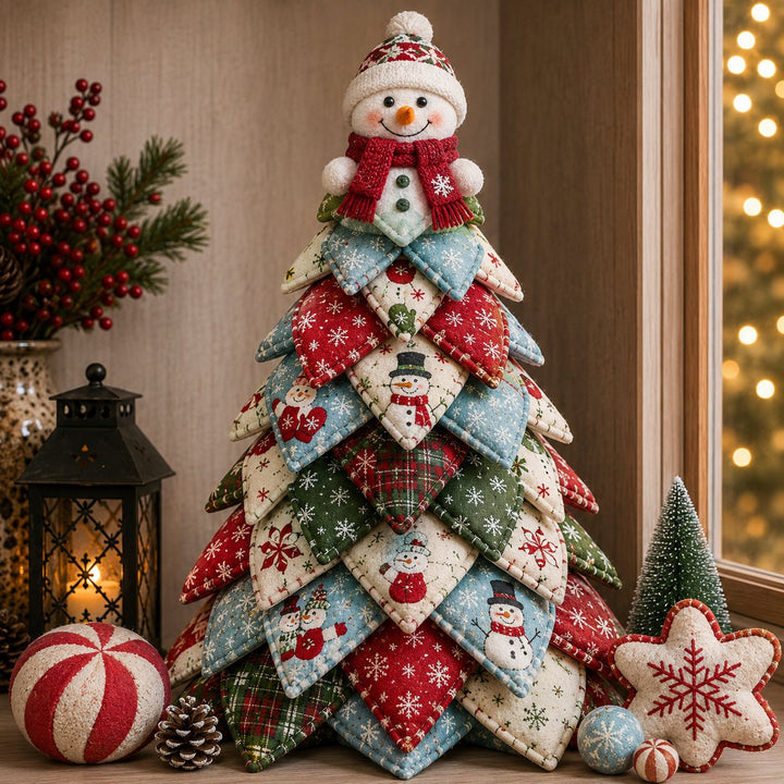 🎅 Santa Claus DIY Quilted Christmas Tree Kit