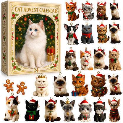 🐱💥Advent Calendar 2026 Cat Advent Calendar - Giftfor Adults Friends CatOwners and Lovers Christmas Holiday Countdown Gift