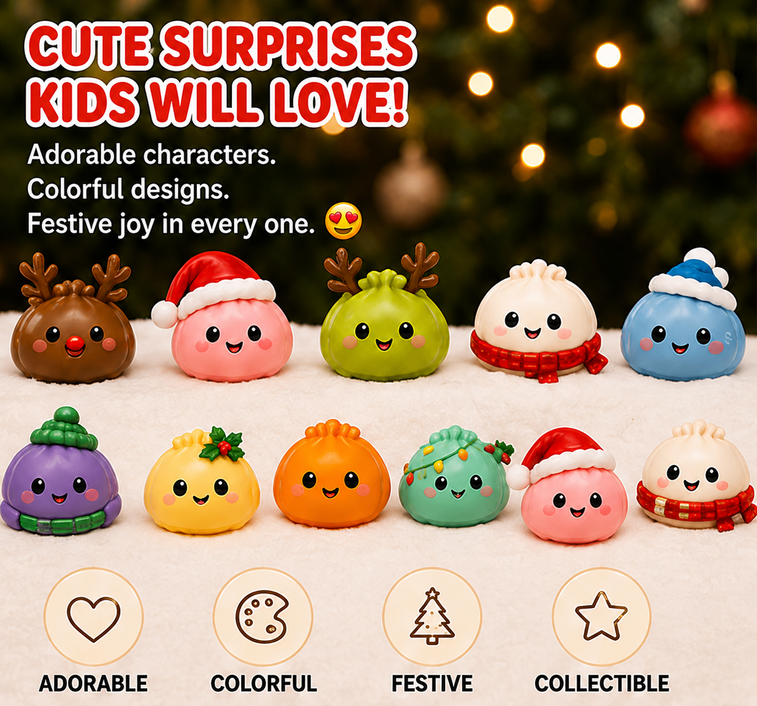 ⏳ Last day 50% OFF –🌲Christmas Squeeze Stress Relief Toy Countdown Calendar