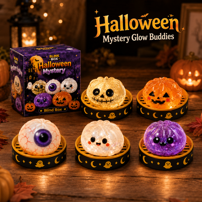 🎃Halloween Dumpling Stress Relief Toys with Steamer Storage Boxes