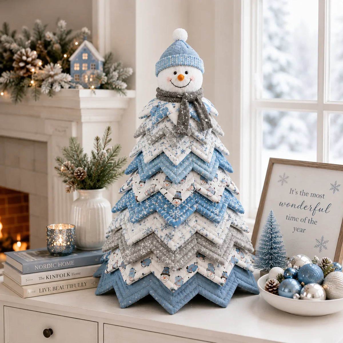 Special Offer - Frosty Snowman DIY Quilted Santa Christmas Tree Kit