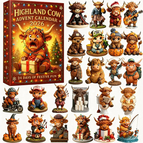 🎄🐮Highland Cow Advent Calendar 2026