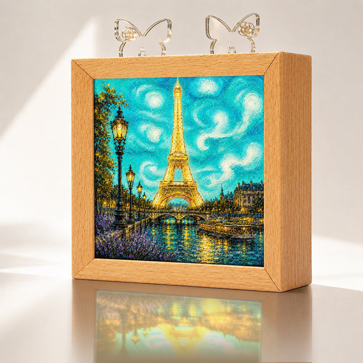 Acrylic Puzzle Night Light - Paris Starry Night