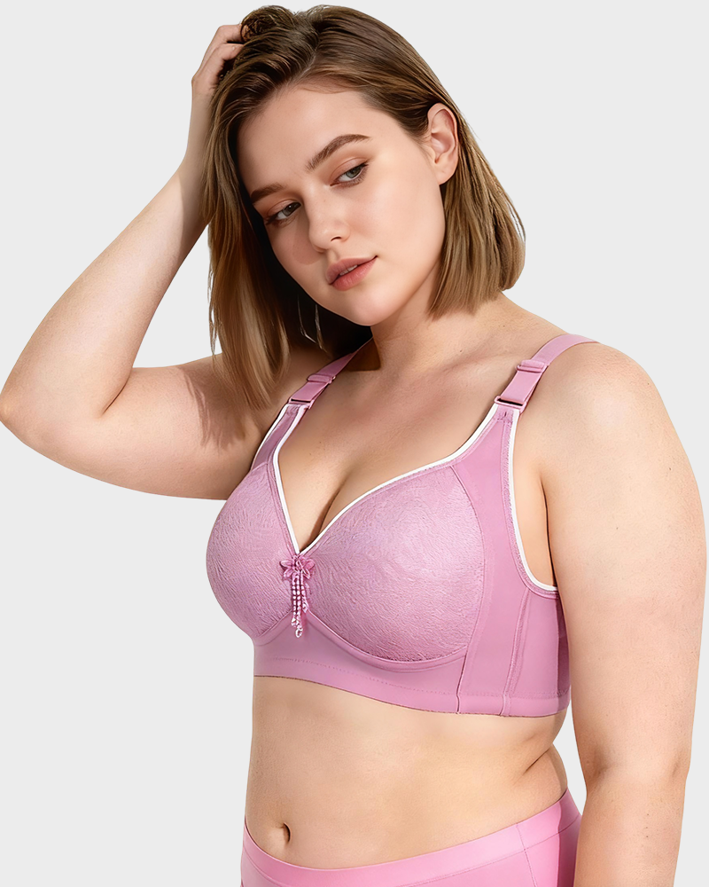 The 5-Piece Set | Wireless Push-Up & Jacquard Lace