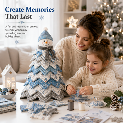 Special Offer - Frosty Snowman DIY Quilted Santa Christmas Tree Kit