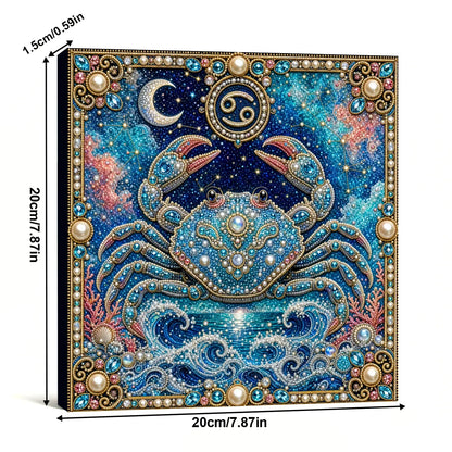🦀Framed Cancer - Pearls Painting Kit