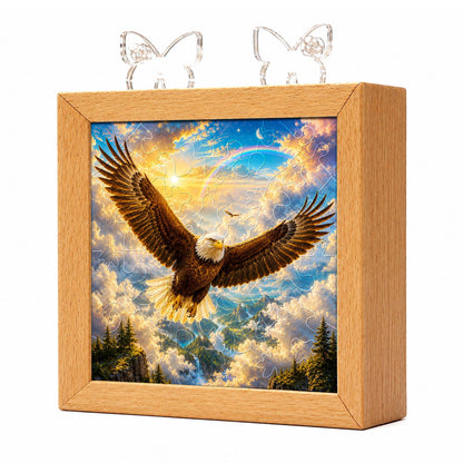 Acrylic Puzzle Night Light - Soaring Eagle