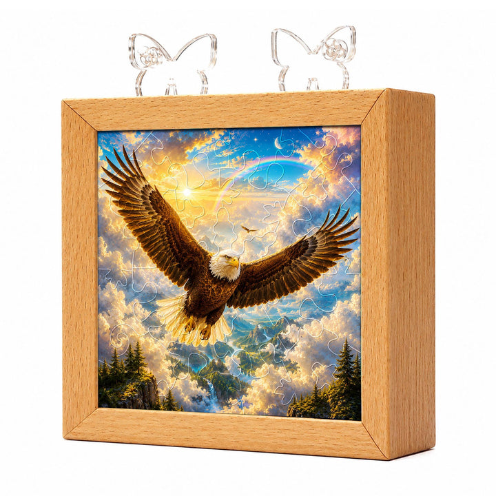 Acrylic Puzzle Night Light - Soaring Eagle